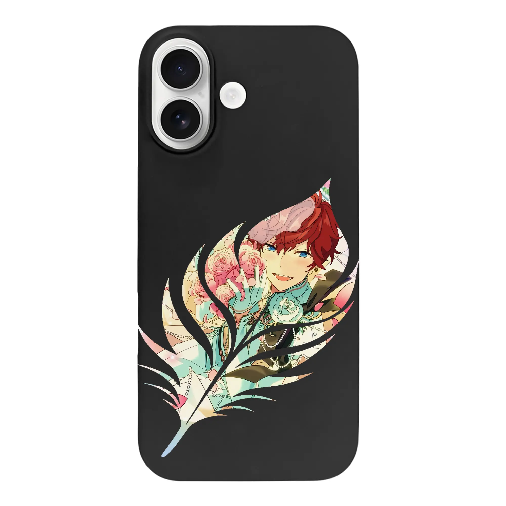 あんさん ぶる グッズ ALKALOID 天城一彩 - iPhone 17 シリーズ シリコンケース 薄型 耐衝撃 指紋防止 ソフトタッチカバー 精密フィット 傷防止 保護ケース iPhone 17/17 Air/17 Pro/17 Pro Max 対応